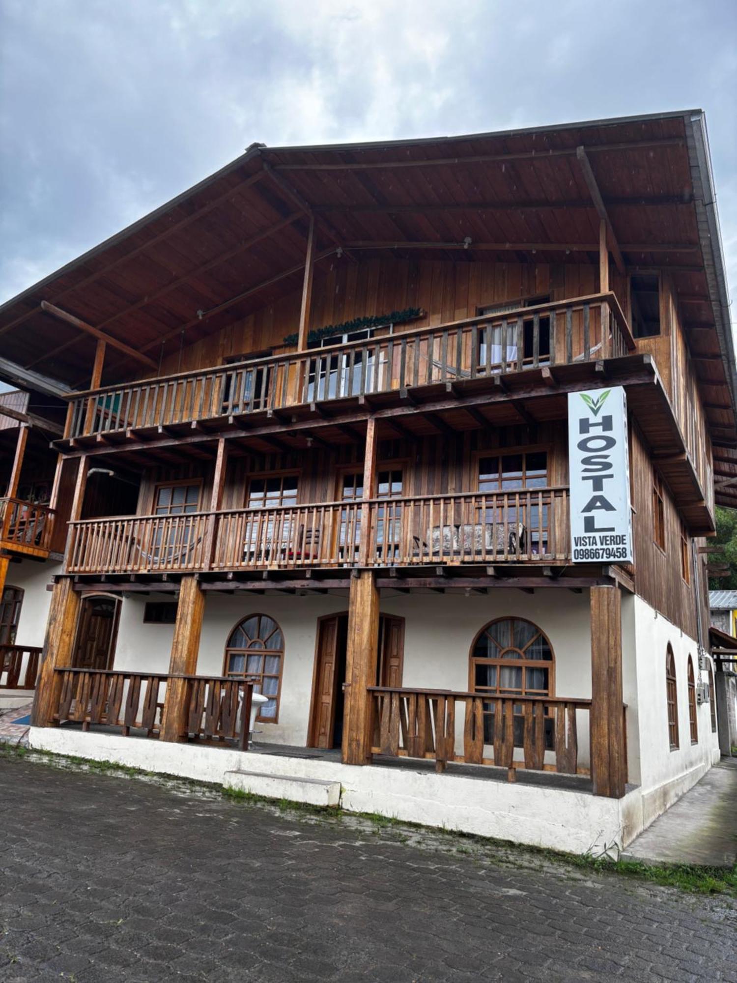 Hostal Vista Verde Mindo Buitenkant foto